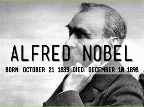 Alfred Nobel by Siarra Gbakima