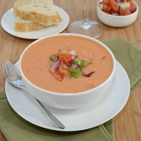 Creamy Gazpacho Andaluz - Sweet Pea's Kitchen