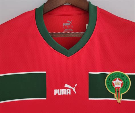 Morocco national team soccer jersey 2021-2022