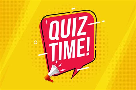 Quiz time banner 1637932 Vector Art at Vecteezy