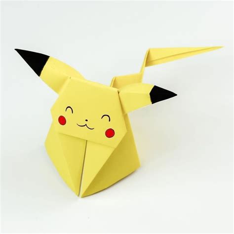 Easy Pokemon Papercraft Diy Printable Paper Box Pocket Monster Pikachu ...