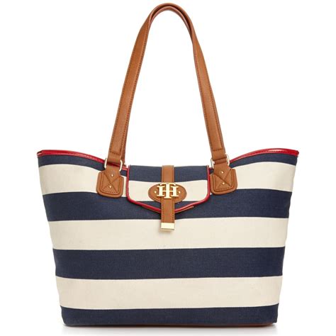 Lyst - Tommy Hilfiger Th Keepsake Tote in Natural