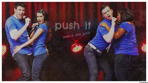 Image - Glee push it wallpaper by broodjekipkorn-d2zv3rc.png | Glee TV ...