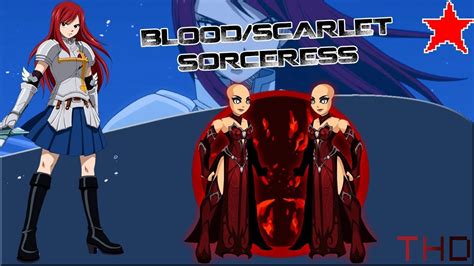 【AQW】Como Obter as Class Blood/Scarlet Sorceress (2018) - YouTube