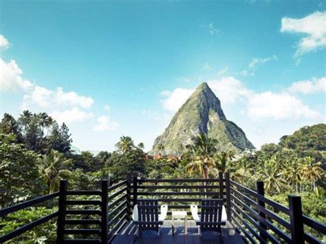 view from Hotel Chocolat, St. Lucia | Conde nast traveler, St lucia, Hotel chocolat