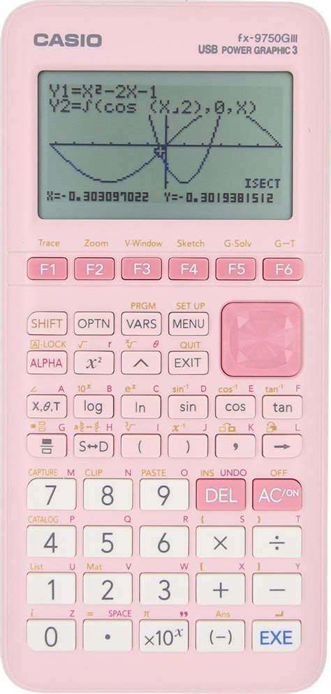 Pink Graphing Calculator