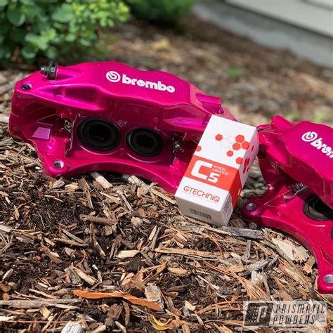 Subaru STI Brembo Brake Calipers featuring Racing Raspberry | Prismatic ...