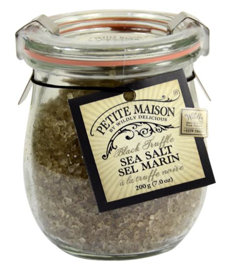 Black Truffle Sea Salt | Truffles, Black truffle, Truffle flavors