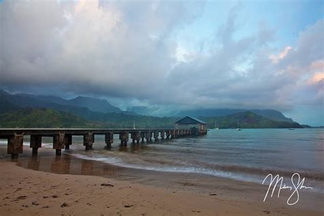 Hanalei Pier Sunrise - Hanalei, Kauai, Hawaii | Mickey Shannon