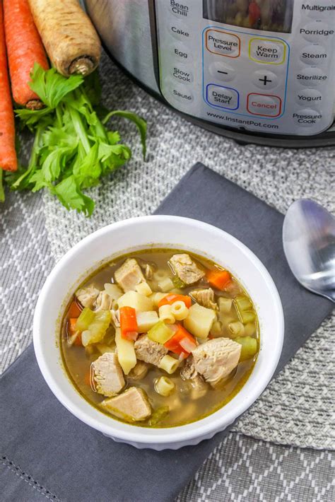 Hearty Instant Pot Turkey Soup - Hispana Global