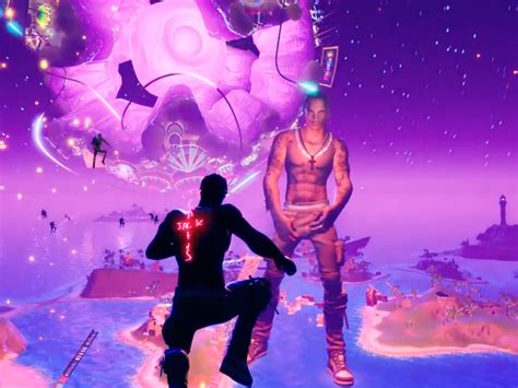 Travis Scott's 'Fortnite' Concert Was Visually Stunning: Photos, Video ...