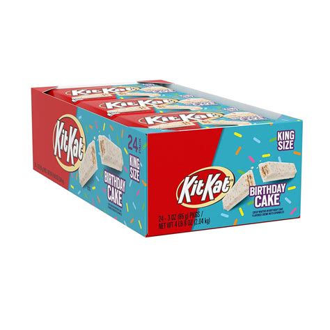 Buy KIT KAT Birthday Cake Flavored Creme with Sprinkles King Size Wafer ...