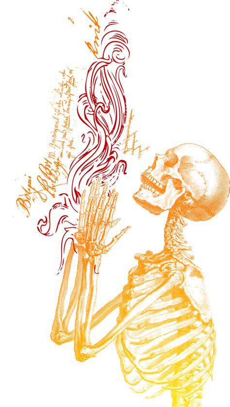 Praying Skeleton - Vector download