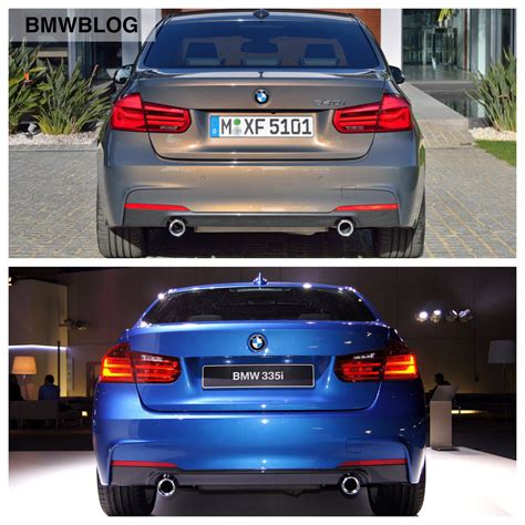 Photo Comparison: F30 3 Series Sedan vs. Facelift