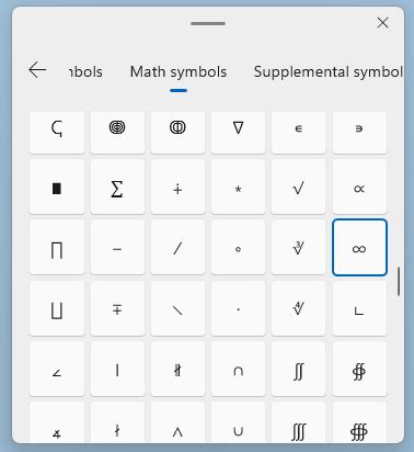 How To Type The Infinity Symbol On Windows PC