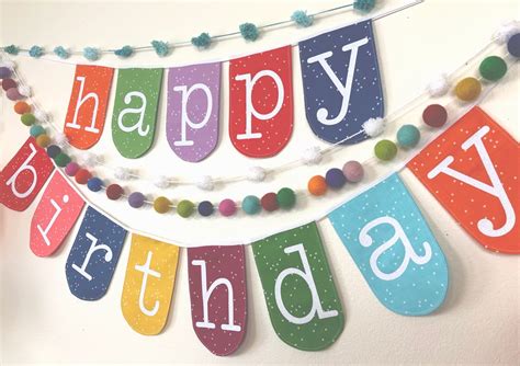 Sew a Birthday Banner with the Cricut Maker - Ameroonie Designs