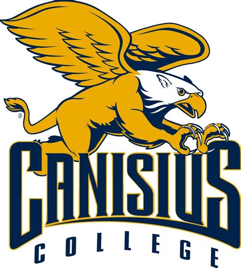 the logo of the university of canisis football team with an eagle on it's head