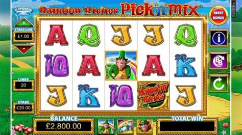 Rainbow Riches: Pick n Mix Slot Game | Demo Play & Free Spins