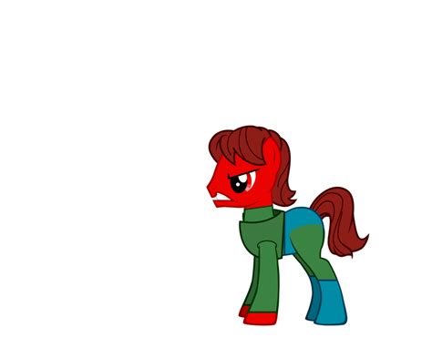 Boris the Teeth Guy in Pony Form by JawsandGumballFan24 on DeviantArt