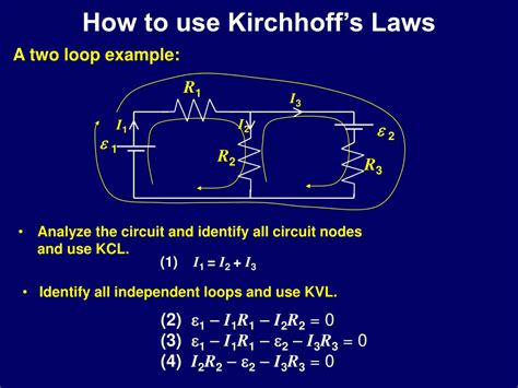 PPT - More on Kirchhoff’s Laws PowerPoint Presentation, free download ...