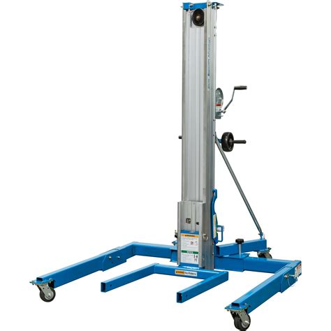 Genie Superlift Advantage Manaul Material Lift with Straddle Base ...