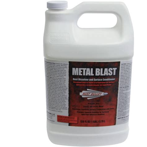 Rust Bullet Metal Blast, Metal Cleaner, Rust Dissolver and Rust Remover, Gallon - Walmart.com