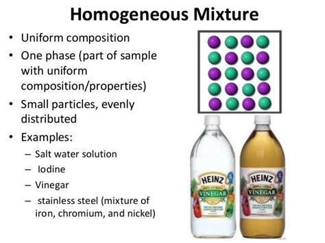 homogeneous | Types of mixtures, Homogeneous mixture, Heinz vinegar