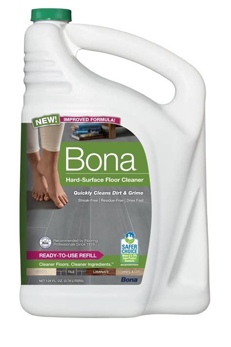 Buy Bona Multi-Surface Floor Cleaner Refill - 128 fl oz - Residue-Free ...