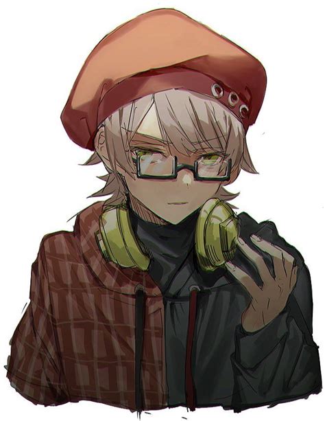 Anime Guy | Unique Style | Glasses | Platinum Blonde Hair | Anime ...