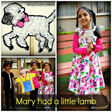 Mary had a little lamb costume - Artsy Craftsy Mom