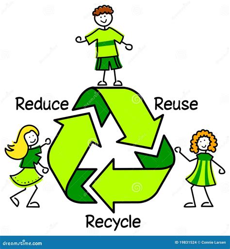 Green Recycle Kids/eps Stock Images - Image: 19831524