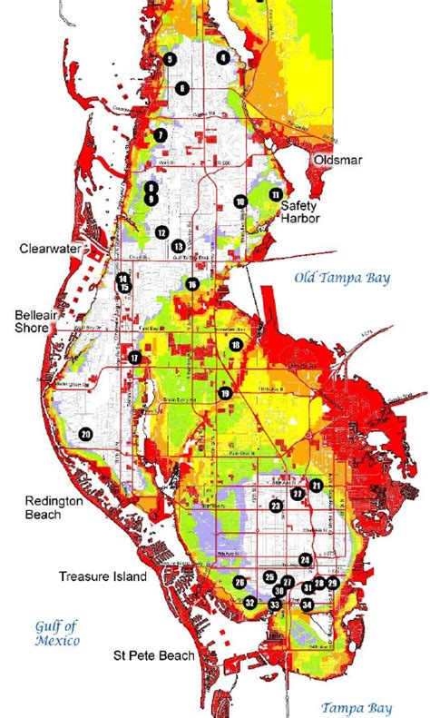 St Pete Beach Zoning Map | Beach Map