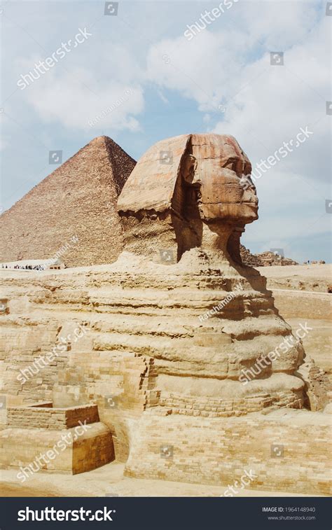 Side View Great Sphinx Giza Near Stock Photo 1964148940 | Shutterstock