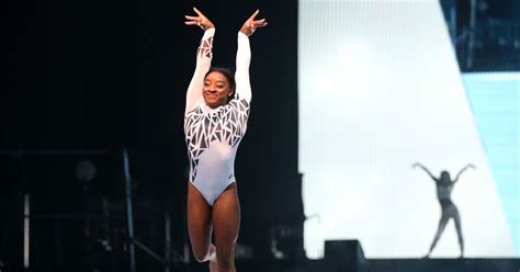 Simone Biles's "Something Blue" Leotard | PS Fitness