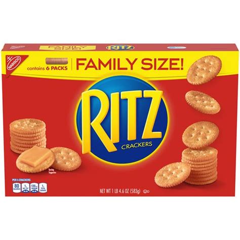 Nabisco Ritz Crackers Family Size | Hy-Vee Aisles Online Grocery Shopping