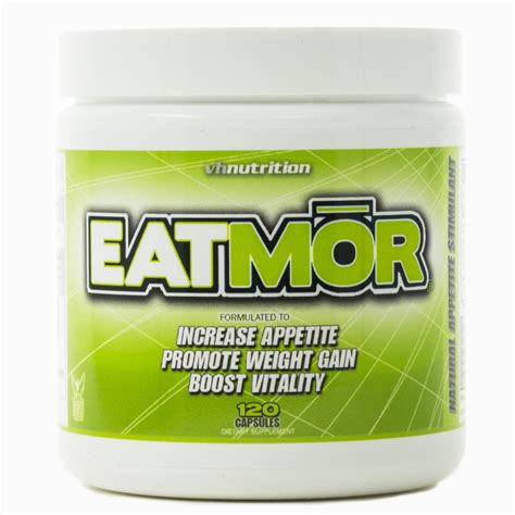 VH Nutrition EATMOR | Weight Gain Pills* for Women and Men | Designed for Women with Gentian ...