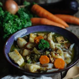 Vegetable Stew with Dumplings - A Hearty and Nutritious Meal