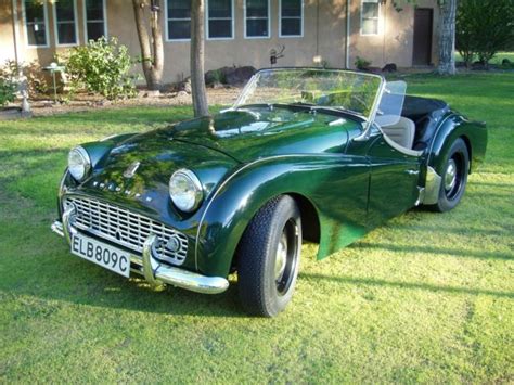 British Racing Green over Biscuit! Recently Restored & Upgraded TR3 - Classic Triumph TR3 1961 ...