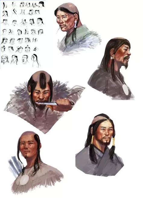 Mongolian Hairstyle | Warrior, Ancient warriors, Mongolian