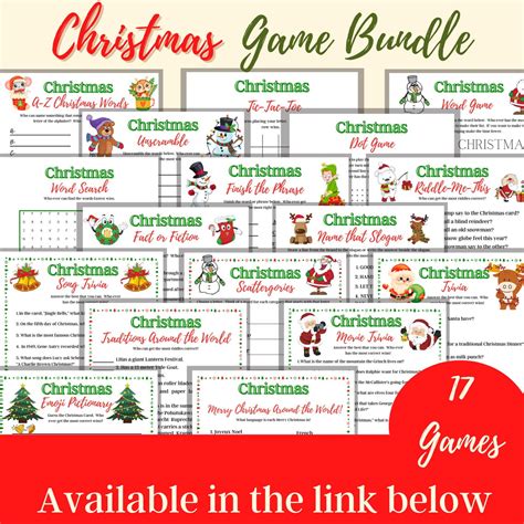 Christmas Trivia Christmas Game Christmas Traditions Around - Etsy