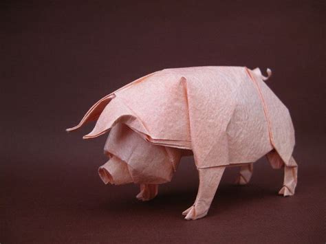 Origami Pig by Ronald Koh