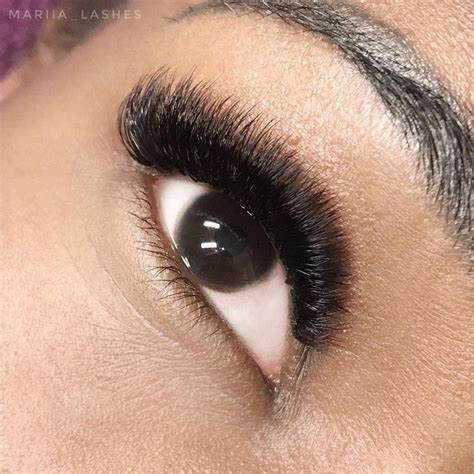 I love Mega Volume Eyelash extensions because they are very dramatic and dark. I feel like it’s ...