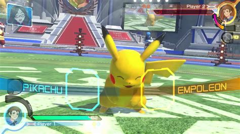 Pokemon - Pokken Tournament DX Gameplay - Pikachu Battles - Nintendo ...