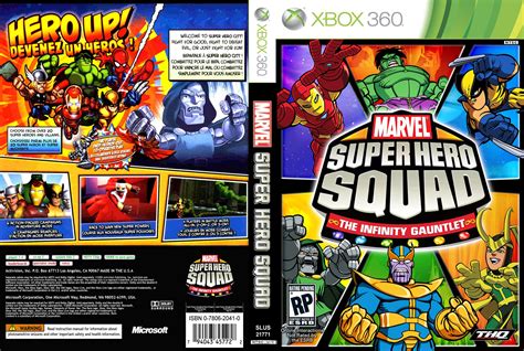 Marvel Super Hero Squad: Infinity Gauntlet (Xbox360) [ Z0375 ] - Bem ...