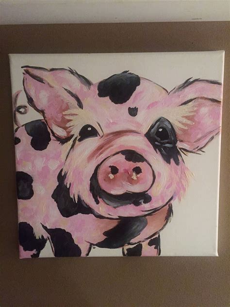 Pin by Heather Podwoski on Artsy | Farm animal painting, Animal ...