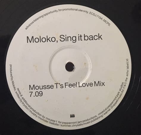 Moloko – Sing It Back (1999, Vinyl) - Discogs