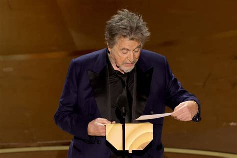 Oscars Producer Breaks Down Al Pacino's Best Picture Reveal