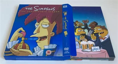 THE SIMPSONS COMPLETE Seventeenth Season (Season 17) DVD Box Set - VGC ...