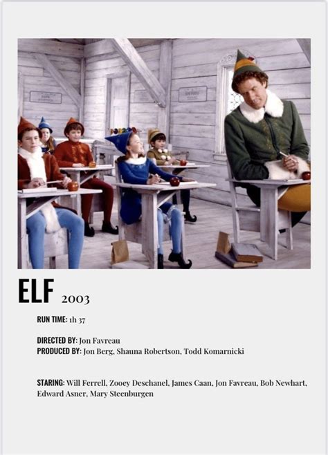 elf movie poster | Movie posters, Favorite movies, Elf movie