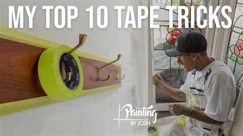 MY TOP 10 PAINTERS TAPE TRICKS - YouTube